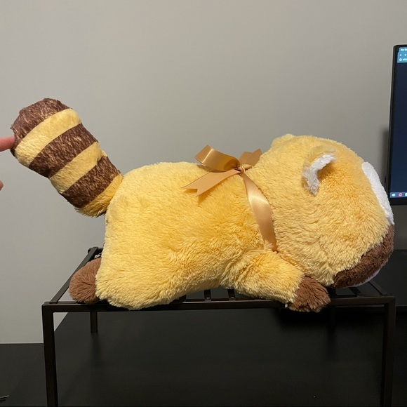 Puchi Rascal Japanese Raccoon Plush - Picture 2 of 3